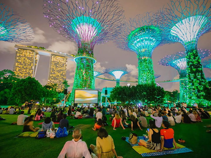 Vé tham quan Singapore trải nghiệm Garden by the bay